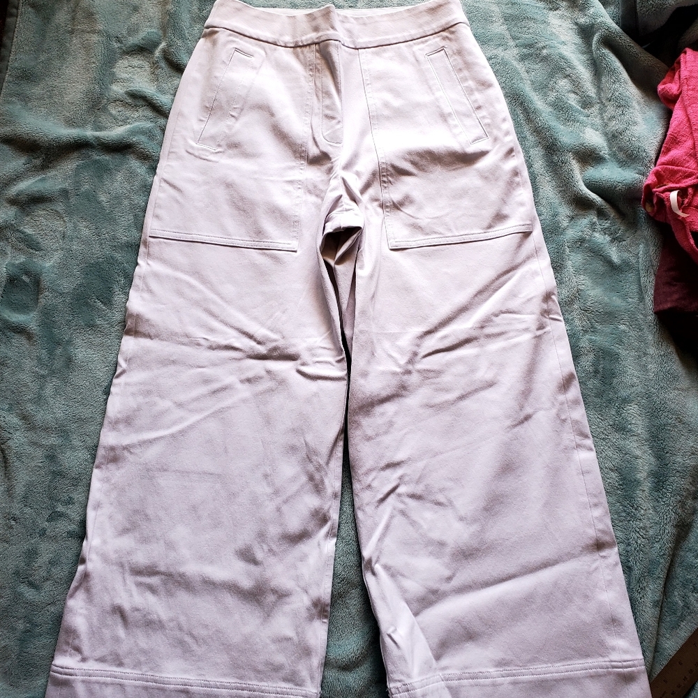 Spanx Wide-Leg White Pants